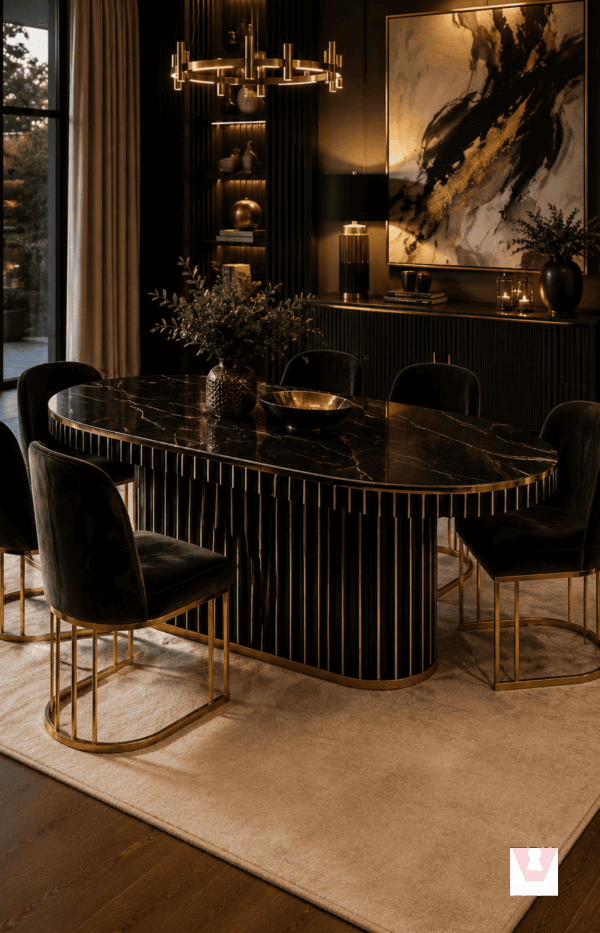 Luxury Marble Dining Table