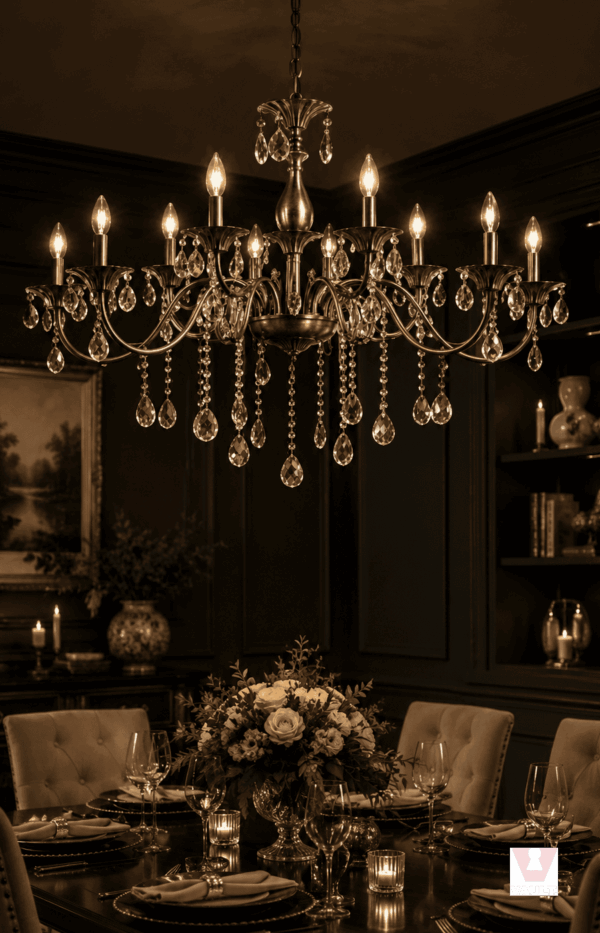 Luxury Crystal Ring Chandelier