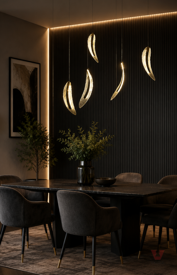 Modern Wave Pendant Lights