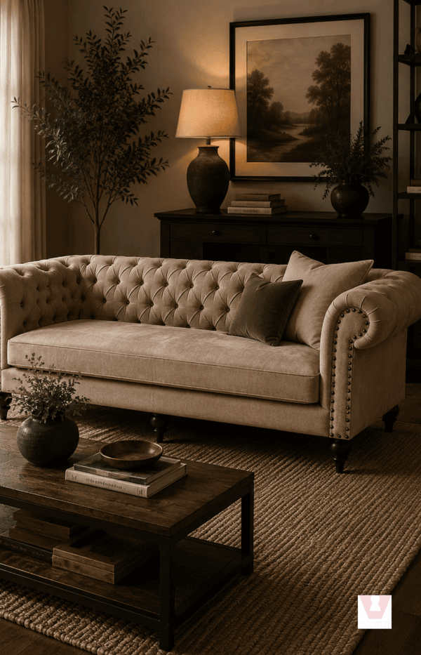 Chesterfield Tufted Sofa