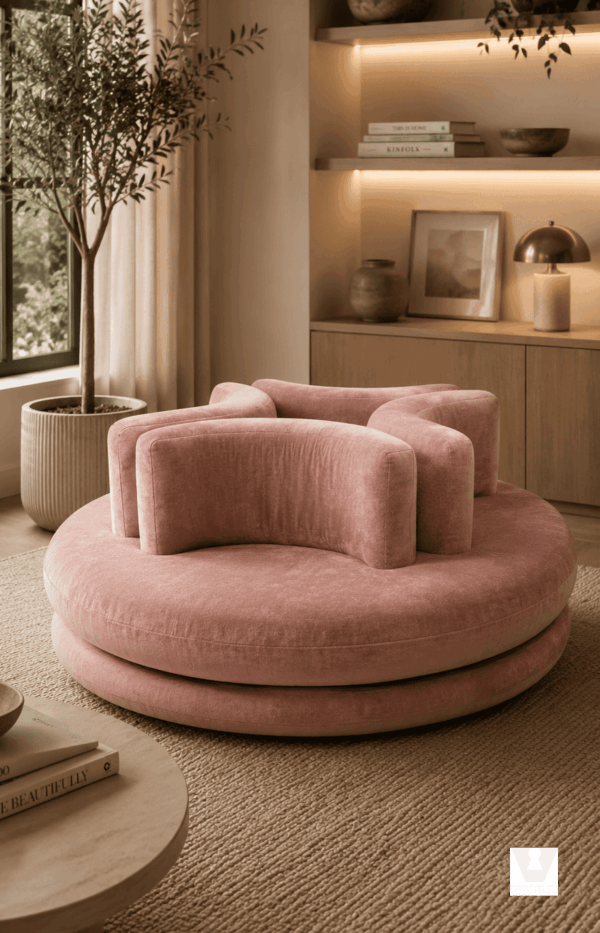 Modern Circular Lounge Sofa